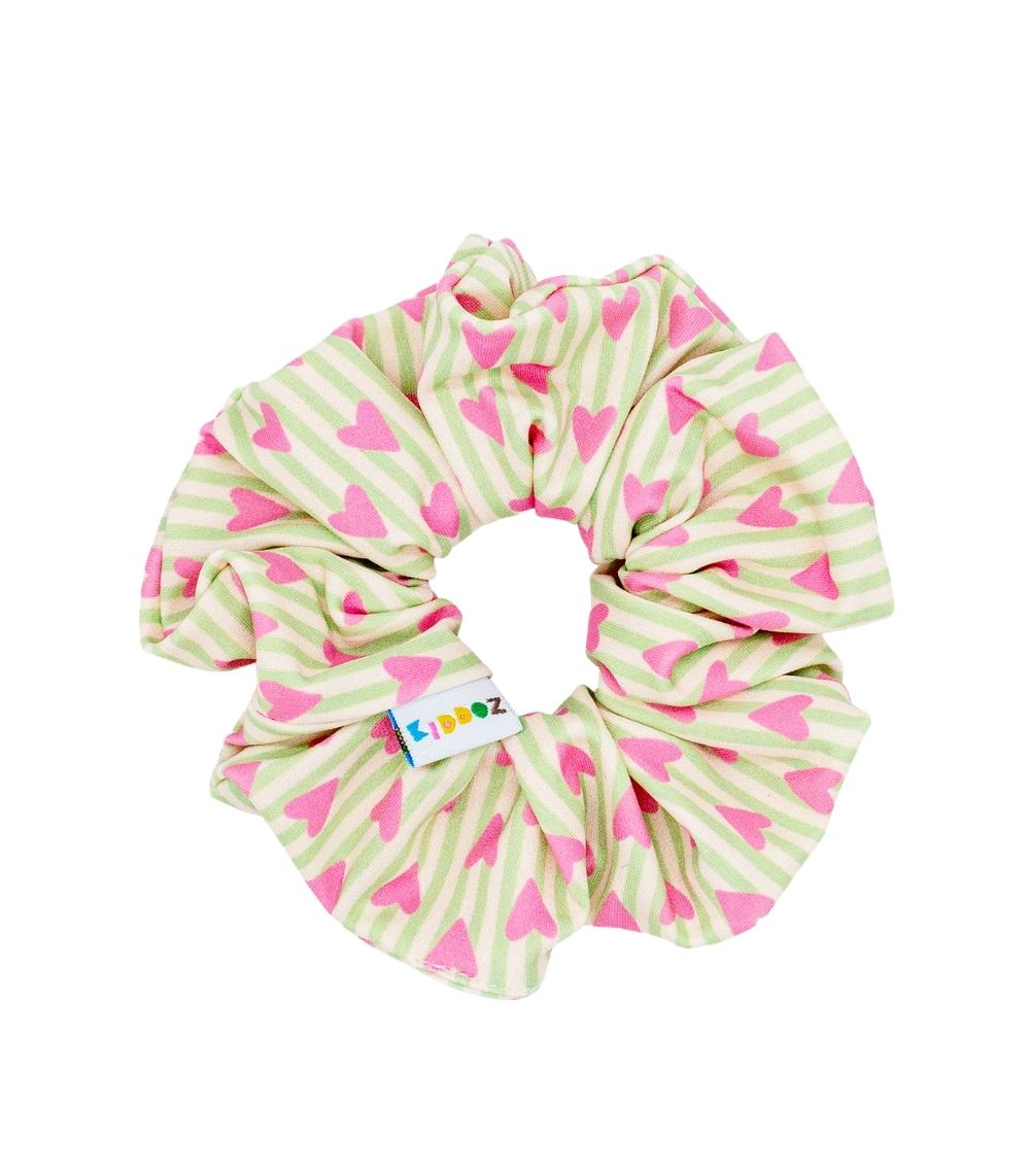 9 Kiddoz Minty Hearts Scrunchie - Image 1
