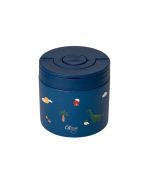 Classic Thermal Food Jar 350 ml - Blue Dino - Image 4