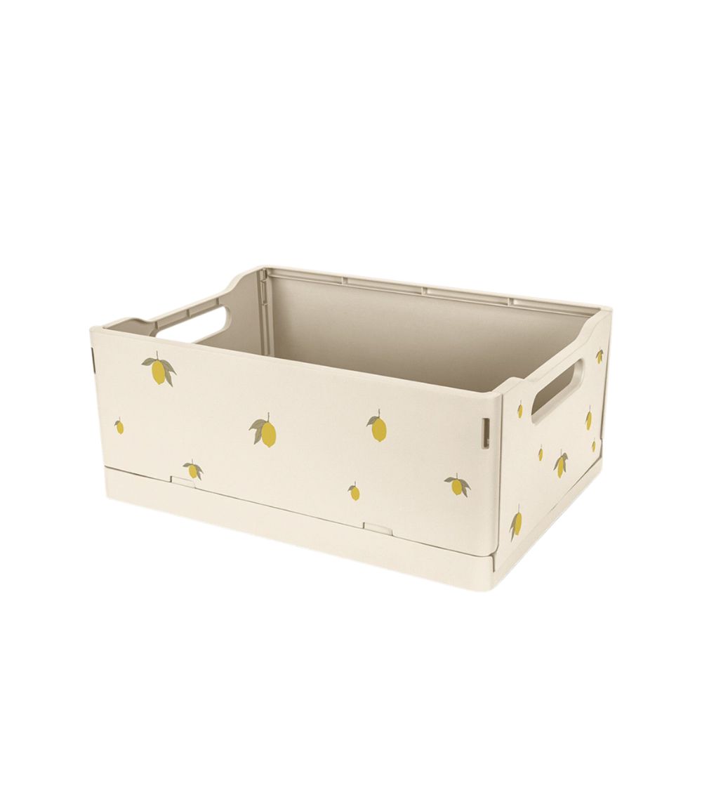 Konges Slojd New 2026 2 Pack Storage Box, Lemon - Image 1