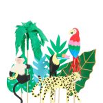 Meri Meri Jungle Jamboree Cake Toppers (x 8)