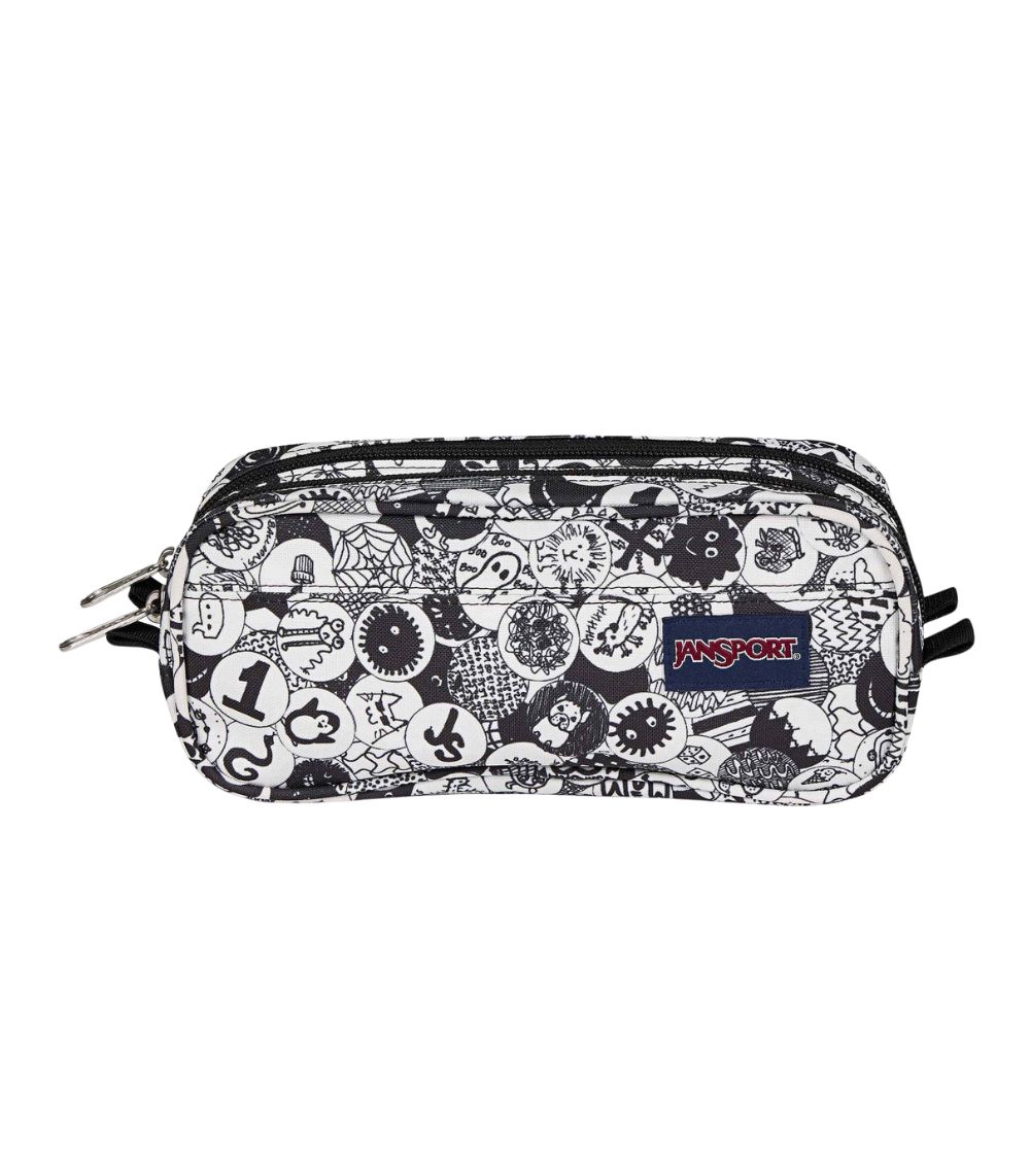 jansport (1) Large Accessory Pouch Doodle Dots - Image 1