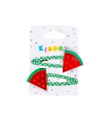 Kiddoz Watermelon Picnic Hair Clips
