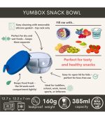 Yumbox Snack Bowl - 3-sections Navy Blue - Image 4