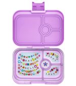 Yumbox Panino - 4-sections Purple/Friendship Tray