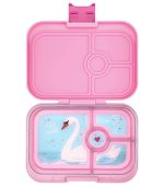 Yumbox Panino - 4-sections Power Pink/Swan Tray