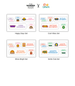 PreSchool Set Labels - Sticker Club Collection