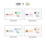 Basic School Set Labels - Sticker Club Collection