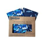 No-Sweat Ice Packs, Set of 2 Shark & Camouflage