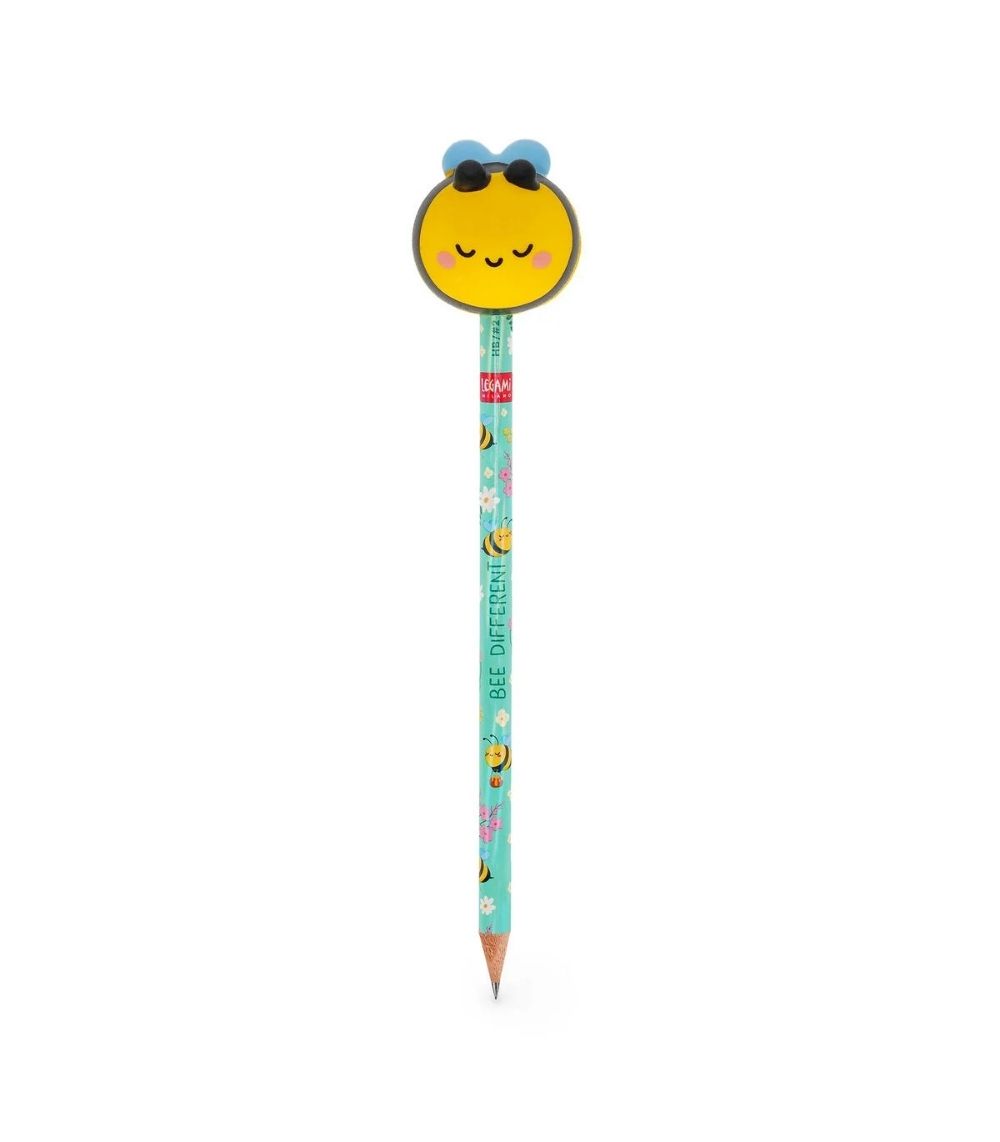 113 Pencil With Squishy Bee "Be Different" - Image 1