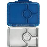 Yumbox Pret Glitter Stainless Steel - 4-sections Twilight Blue