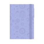 12-Month Medium Daily Diary 2027 - Cosmic Lilac