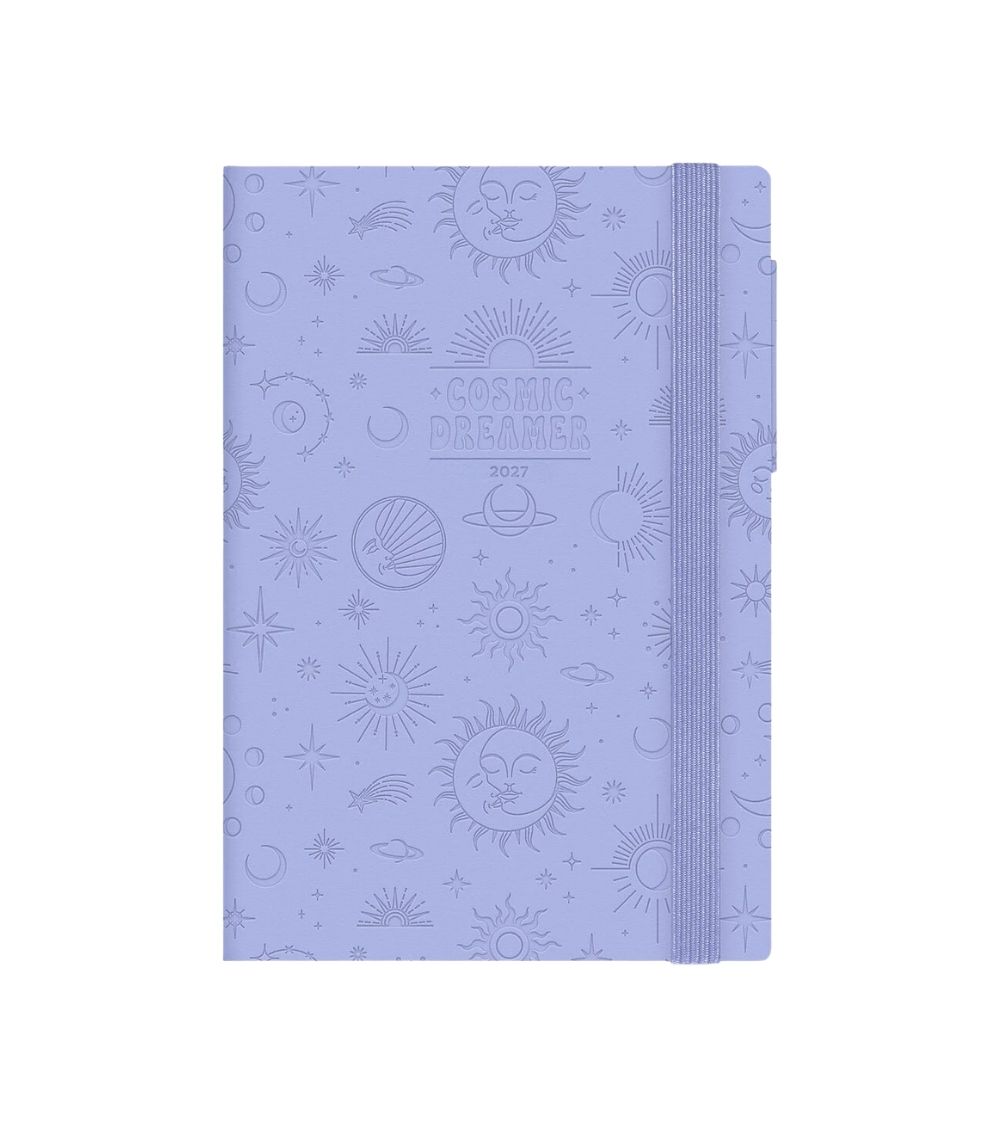 119 12-Month Medium Daily Diary 2027 - Cosmic Lilac - Image 1