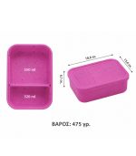 Flexi Bento Mate 2-sections Berry Pop - Image 4