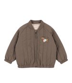 Juno Bomber Jacket, Walnut - Image 2