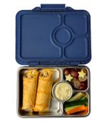 Yumbox Pret Glitter Stainless Steel - 4-sections Twilight Blue - Image 2