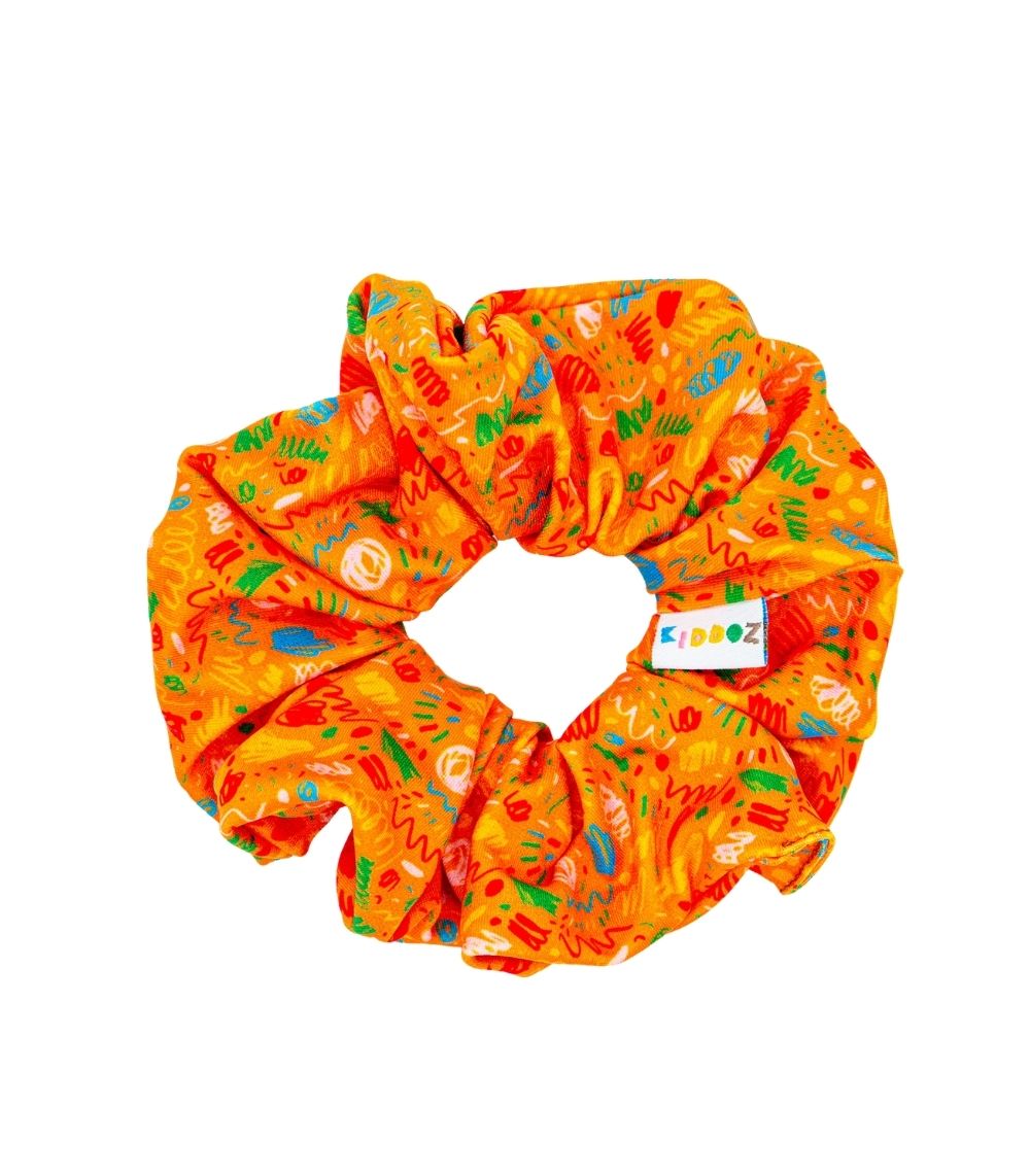 13 Kiddoz Crayon Confetti Scrunchie - Image 1