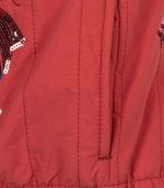 Juno Sequin Rainbow Bomber Jacket, Cardinal - Image 7