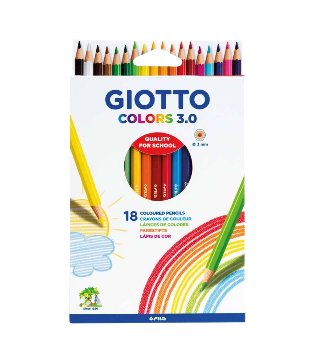 17 Giotto Colors 3.0 Coloured Pencils 18pcs - Image 1