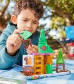 Magna-Tiles MicroMAGS Treehouse 24 Piece Travel Set - Image 2
