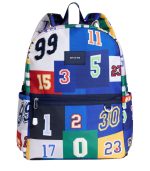 Kane Double Pocket Backpack, Varsity Numbers - Image 2