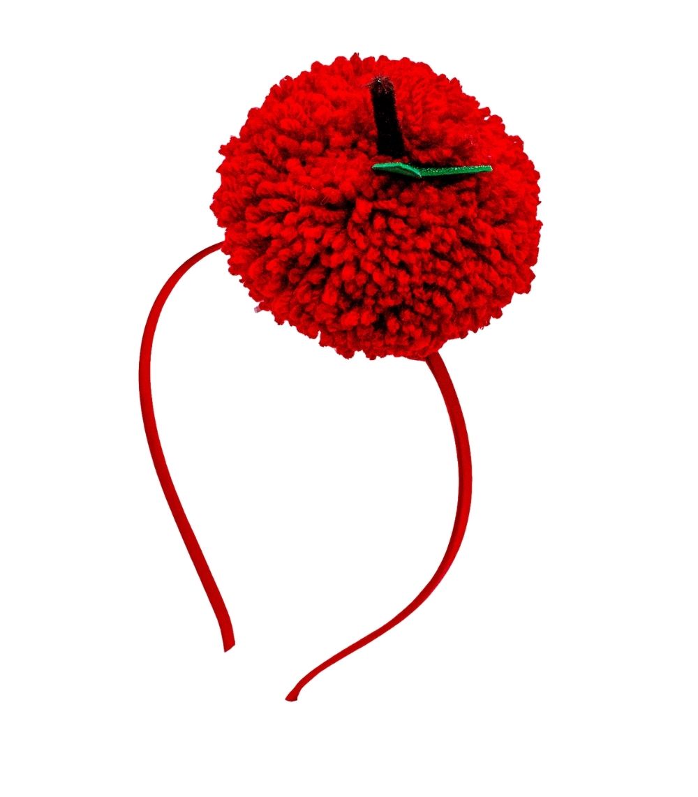 18 Kiddoz Fuzzy Apple Tiara - Image 1
