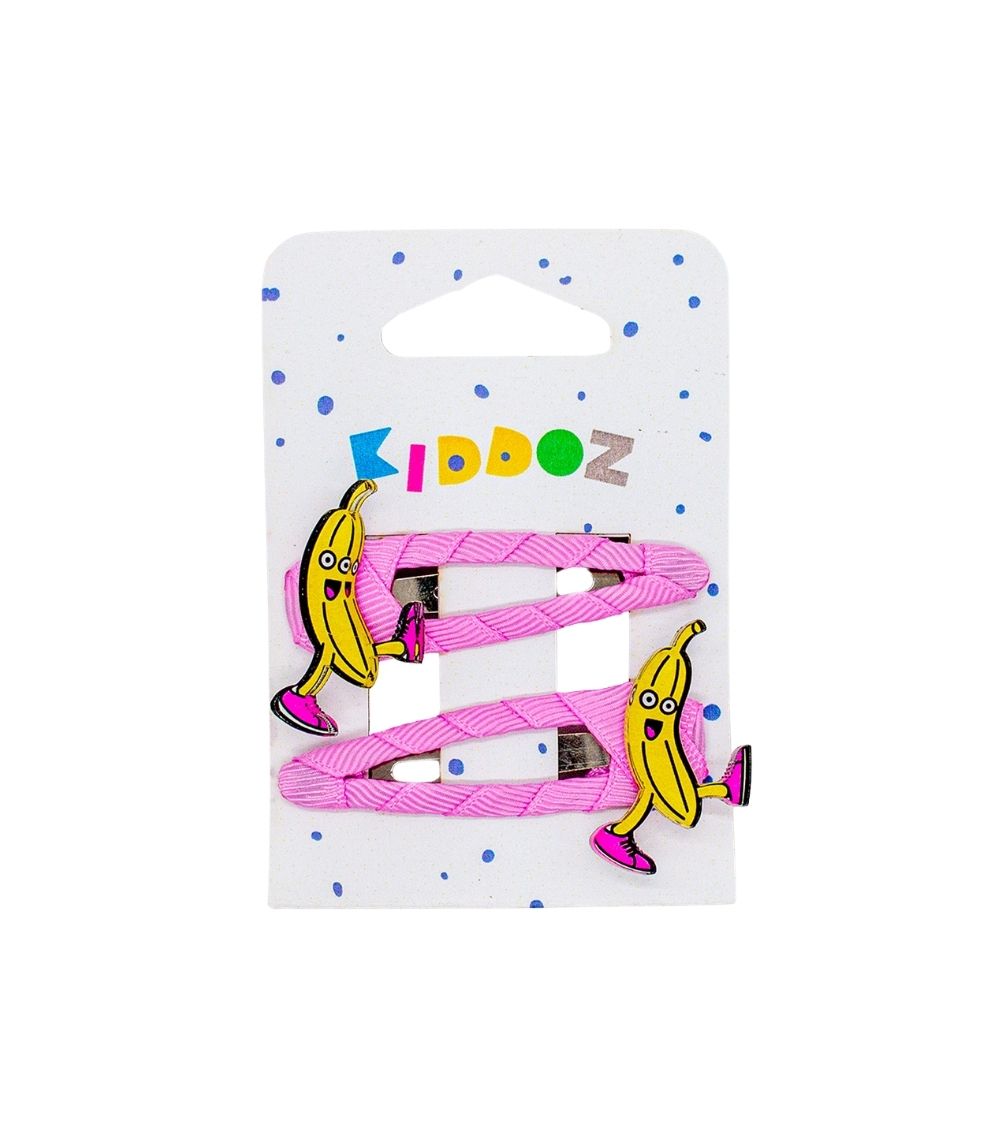 19 Kiddoz Groovy Banana Hair Clips - Image 1