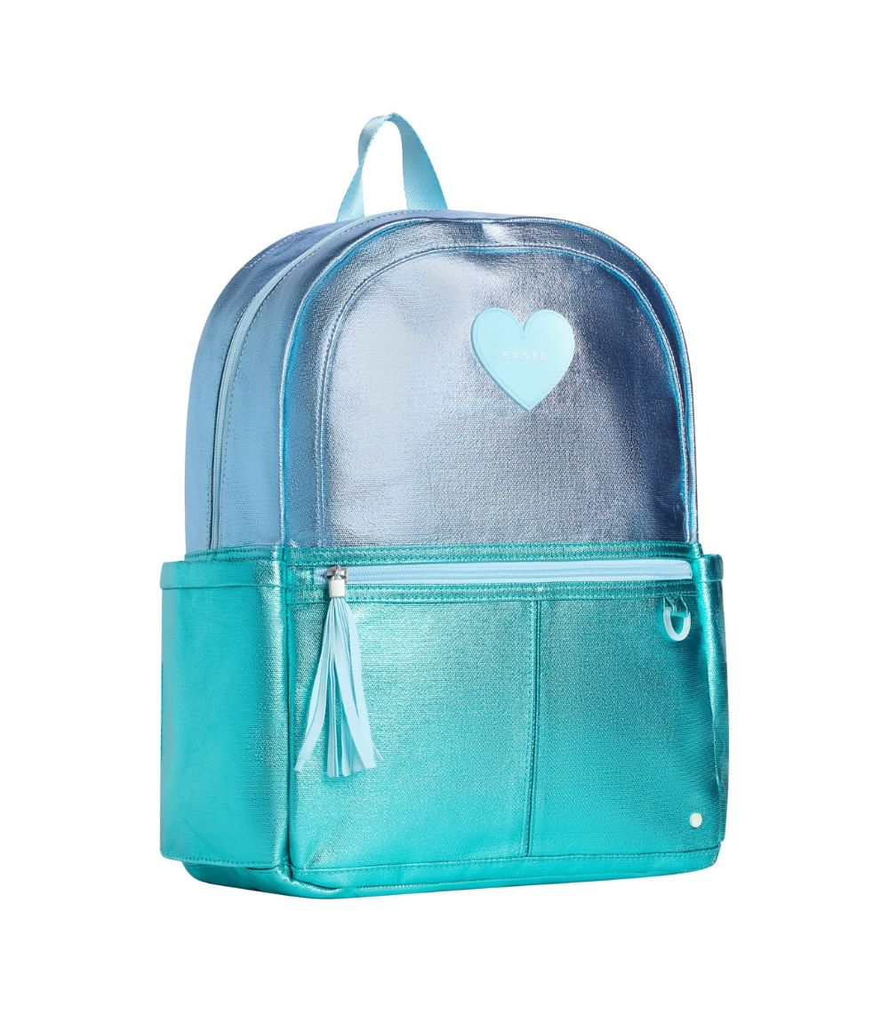 194 Kane Backpack, Blue/Turquoise Colorblock - Image 1
