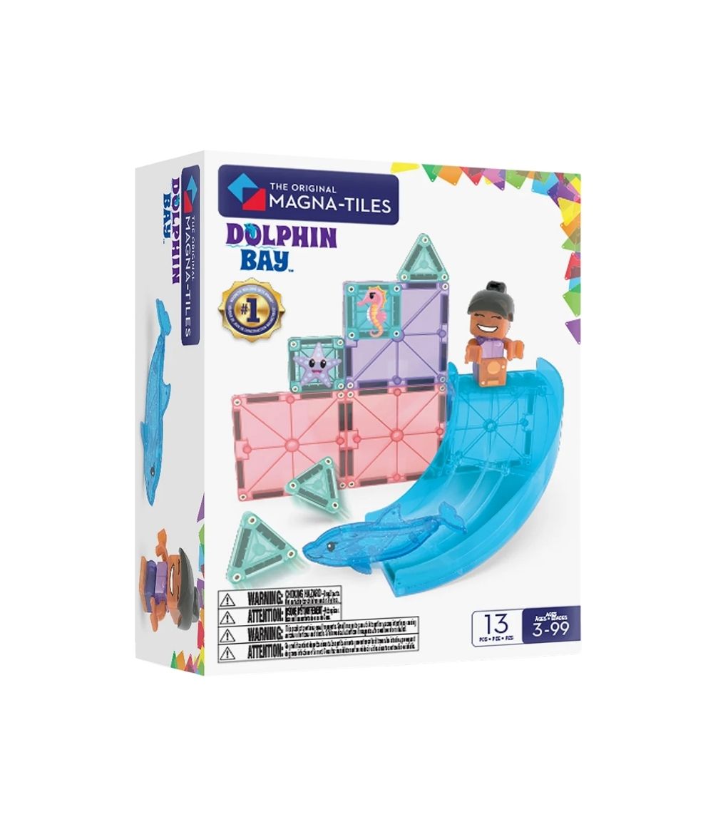 197 Magna-Tiles Dolphin Bay 13 Piece Set - Image 1