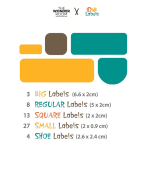 PreSchool Set Labels - Sticker Club Collection - Image 3