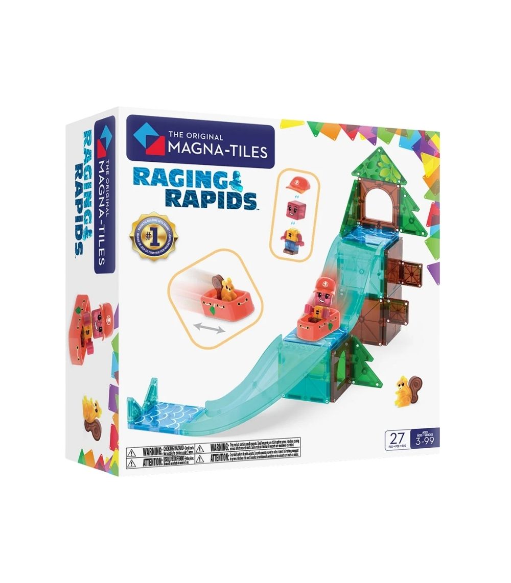 204 Magna-Tiles Raging Rapids 27 Piece Set - Image 1