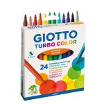 Giotto Turbo Color Felt-tip Pens in Blister 24pcs