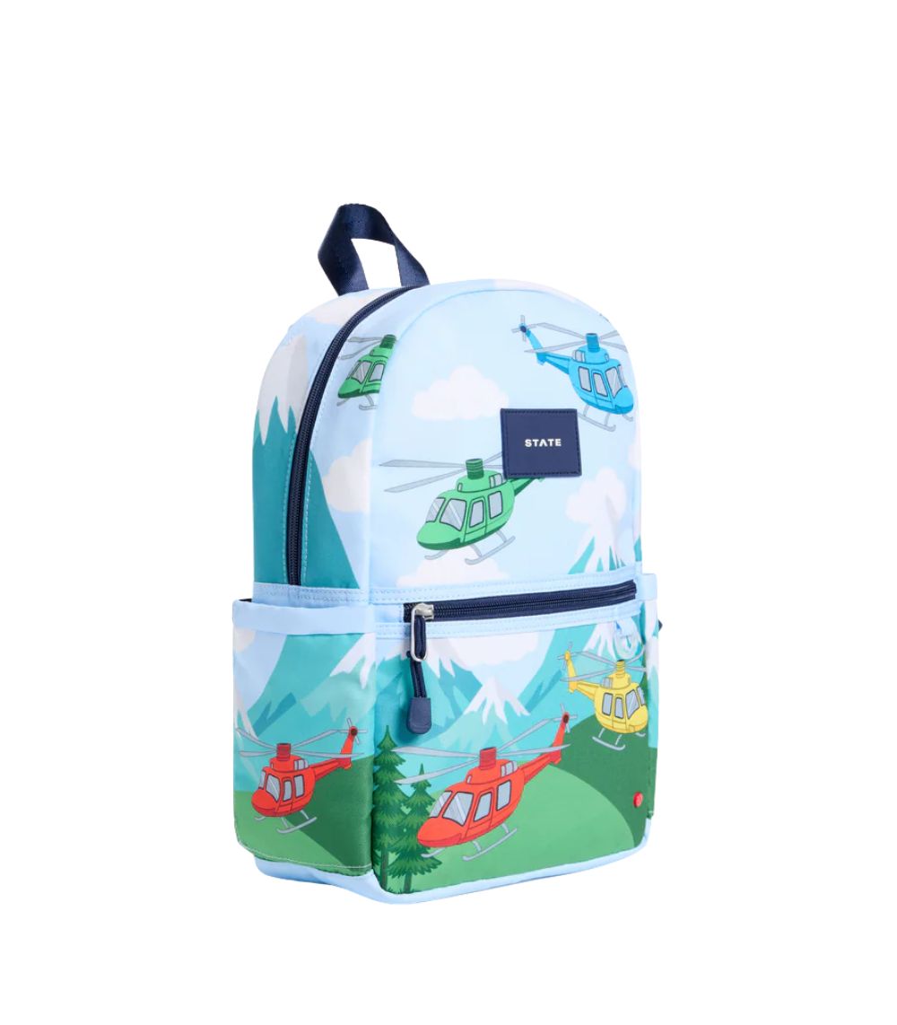 222 Kane Mini Backpack, Helicopters - Image 1