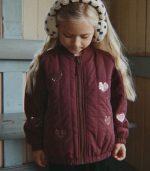 Juno Sequin Bomber Jacket, Decadent Chocolate - Image 2