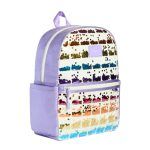 Kane Backpack, Lilac Quilted Sequins