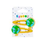 Kiddoz Round The World Hair Clips