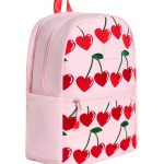 Kane Double Pocket Backpack, Cherry