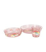 Sparkly Dinner Set, Rainbow