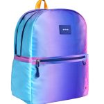 Kane Double Pocket Backpack, Pink/Blue Gradient