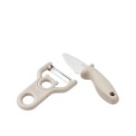 Pertense Peeler & Knife Set, Sandy