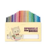 Glitter Markers 24pcs, Cat - Image 2