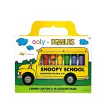 OOLY x Peanuts Snoopy School Coloring Travel Kit