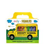 OOLY x Peanuts Snoopy School Coloring Travel Kit