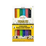 OOLY x Peanuts Double-Ended Brush & Stamp Markers - Set of 12