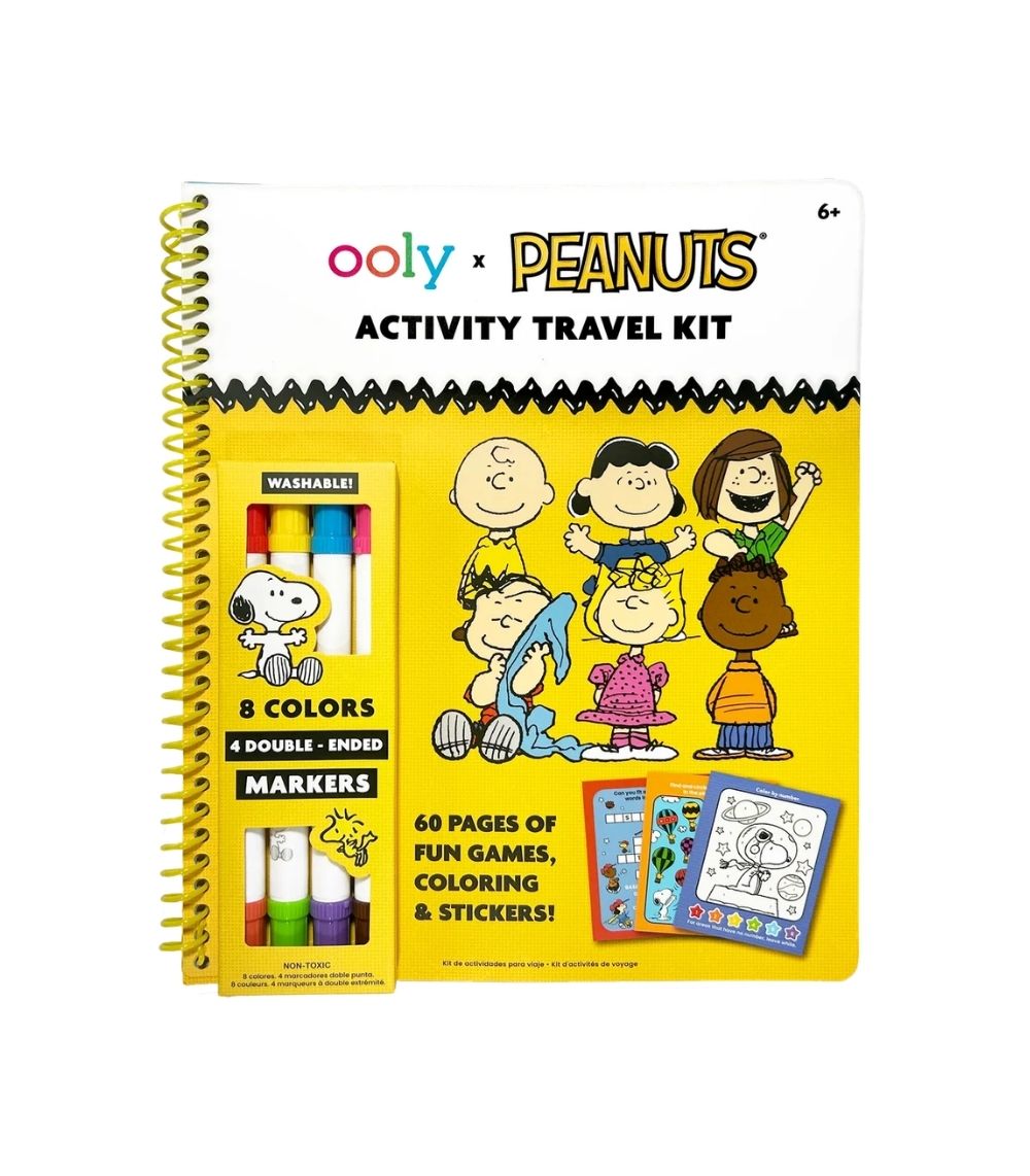 258 OOLY x Peanuts Activity Travel Kit - Image 1