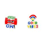 Kiddoz Good Vibes Pins