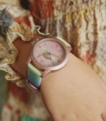 Kids Watch, Rainbow Glitter - Image 2