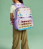 Kane Backpack, Lilac Quilted Sequins - Image 2