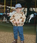 Jody Teddy Hoodie, Tiger - Image 2