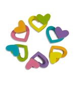 Hearts In Bloom Puzzle Erasers - Set of 6 - Image 3