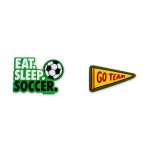 Kiddoz Soccer Squad Pins